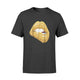 Gold Lips Sexy Kiss Black Girl Magic Queen Melanin T-Shirt