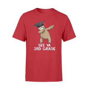 Cute Sloth Dabbing See Ya 3rd Grade Graduation T-Shirt