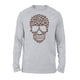 Cute Pug Skull Halloween Long Sleeve T-Shirt
