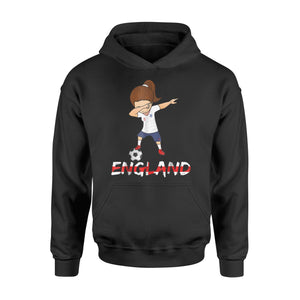 England Football English Soccer Dabbing Jersey Hoodie