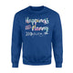 Happiness Is Being A Nanny Cute Womens Grandma Sweatshirt