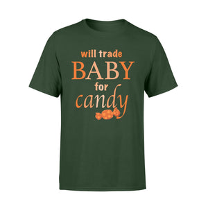 Will Trade Baby For Candy Halloween Grandma Mom T-shirt