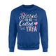 Blessed To Be Called Yaya Floral Grandma Sweatshirt