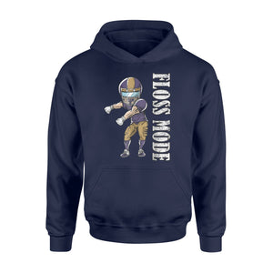 Floss Dance Purple Gold Football Gift Hoodie