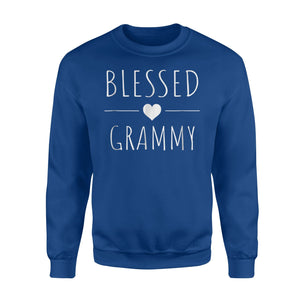 Blessed Grammy Thanks Giving Christmas Gifts Grandma Sweatshirt