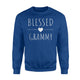 Blessed Grammy Thanks Giving Christmas Gifts Grandma Sweatshirt