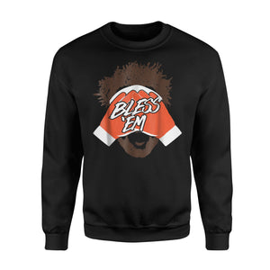 Browns Football Bless 'Em Sweatshirt
