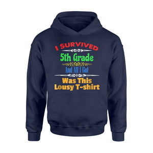 5th Grade Graduation Gift Boys Girls Grad Education Hoodie