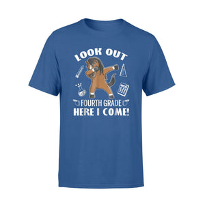Cute Horse Dabbing Look Out Fourth Grade Here I Come T-Shirt
