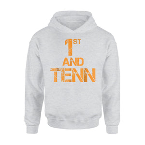 First And Ten Tennessee State Orange Football Fan Hoodie