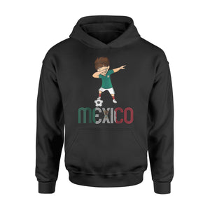 Dabbing Soccer Boy Mexico Jersey Football Hoodie
