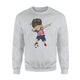 Dabbing Soccer Boy United States Jersey - USA Football Sweatshirt