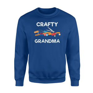 Crafty Grandma, Gift, Sewing, Crafting, DIY Hobby, L Sweatshirt