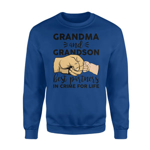 Grandma And Grandson Best Partners In Crime For Life Sweatshirt