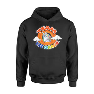 Kids Team 1st Grade For Cool Students, Girls, Boys Hoodie