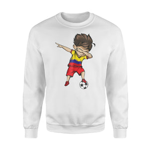 Dabbing Soccer Boy Colombia Jersey  Colombian Football Sweatshirt