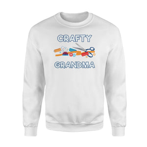 Crafty Grandma, Gift, Sewing, Crafting, DIY Hobby, L Sweatshirt