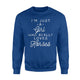 Funny Horse I'm Just A Girl Who Really Loves Horses Sweatshirt