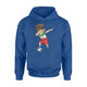 Dabbing Soccer Boy Iran Jersey Iranian Football Gift Hoodie