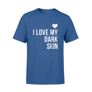 I Love My Dark Skin Vintage Black Queen Melanine T-Shirt