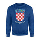 Croatian Flag Soccer Jersey Hrvatska Croatia Football Sweatshirt