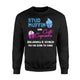 Grandma's Stud Muffin Or Cute Cupcake Gender Reveal Sweatshirt