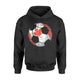 Canada Soccer Ball Flag Jersey Canadian Football Hoodie