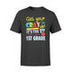 Get Your Crayon It's The First Day Of 1st Grade Funny T-Shirt