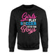 Girls Play Soccer Better Than Boys Funny American Sweatshirt