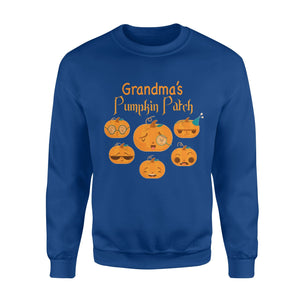 Grandma Pumpkin Patch Grandma Halloween Sweatshirt