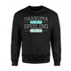 Funny Grandma Is My Name Spoiling Is My Game Sweatshirt