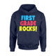First Grade Rocks Funny Gift For A 1st Grader Hoodie