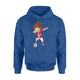 Dabbing Denmark, Soccer Girl Danish Football Flag Hoodie
