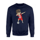 Dabbing Soccer Boy Canada Jersey  - Canadian Football Sweatshirt