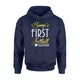 Bump's First Football Season Pregnant Women Gift Hoodie
