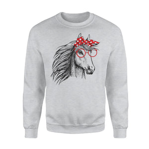 Horse Bandana Gifts For Girls Women Sweatshirt