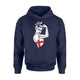 England Strong Woman Soccer Jersey Football Fan Hoodie