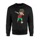 Dabbing Soccer Boy Morocco Jersey  - Moroccan Football Sweatshirt