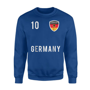 Germany Soccer Fan Jersey Number 10 For Men, Women And Kids Sweatshirt