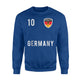 Germany Soccer Fan Jersey Number 10 For Men, Women And Kids Sweatshirt