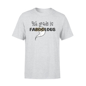 Fourth Grade Is Faboolous Halloween Fab Meme Pun T-Shirt