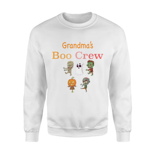 Grandma Boo Crew Grandma Halloween Sweatshirt