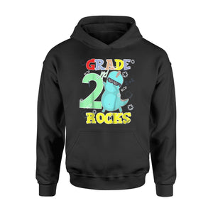 Kids Kid 2nd Grade Rocks Dino Dabbing   Second Graders Gift  Hoodie