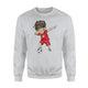 Dabbing Soccer Boy Tunisia Jersey - Tunisian Football Sweatshirt