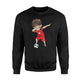 Dabbing Soccer Boy Tunisia Jersey - Tunisian Football Sweatshirt