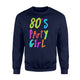 80s Costume For Women 80s Teen 1980s Party Sweatshirt