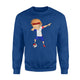 Dabbing Soccer Men France Jersey -French Football  Sweatshirt