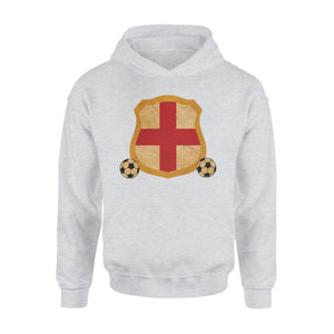 England FootballSoccer Jersey Gift Vintage Hoodie