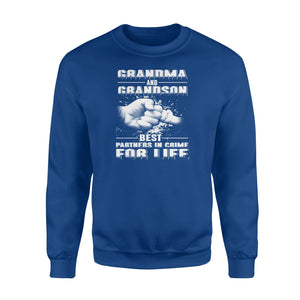 Grandma And Grandson Best Partners In Crime For Life Sweatshirt