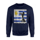 Dabbing Soccer Boy Uruguay Jersey Uruguayan Football Sweatshirt